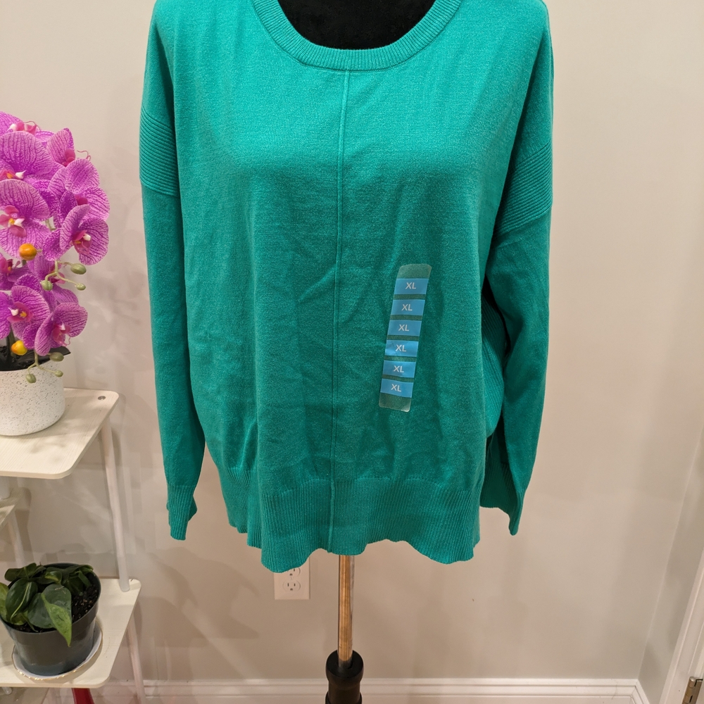 Teal Sweater XL